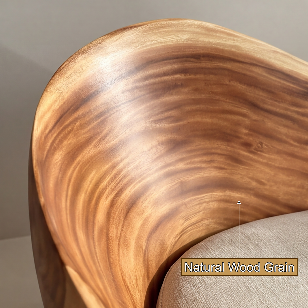Velmorin Solid Wood Sculpted Sofa