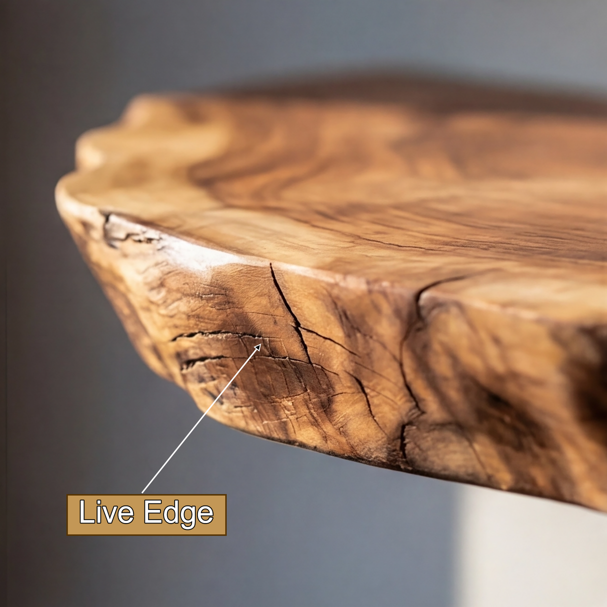Torvello Live Edge Solid Wood Floating Shelf SPA965832 - Timberustic Floating Shelf