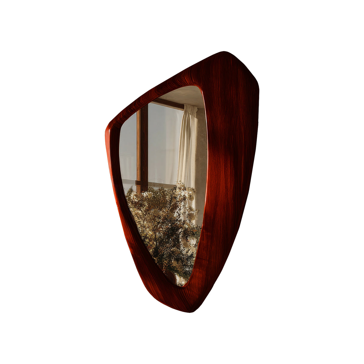 Valdora Handcrafted Solid Wood Mirror
