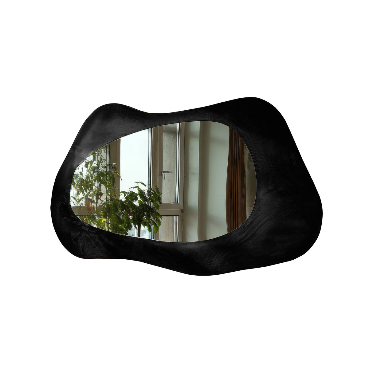Valdoren Live Edge Solid Wood Mirror