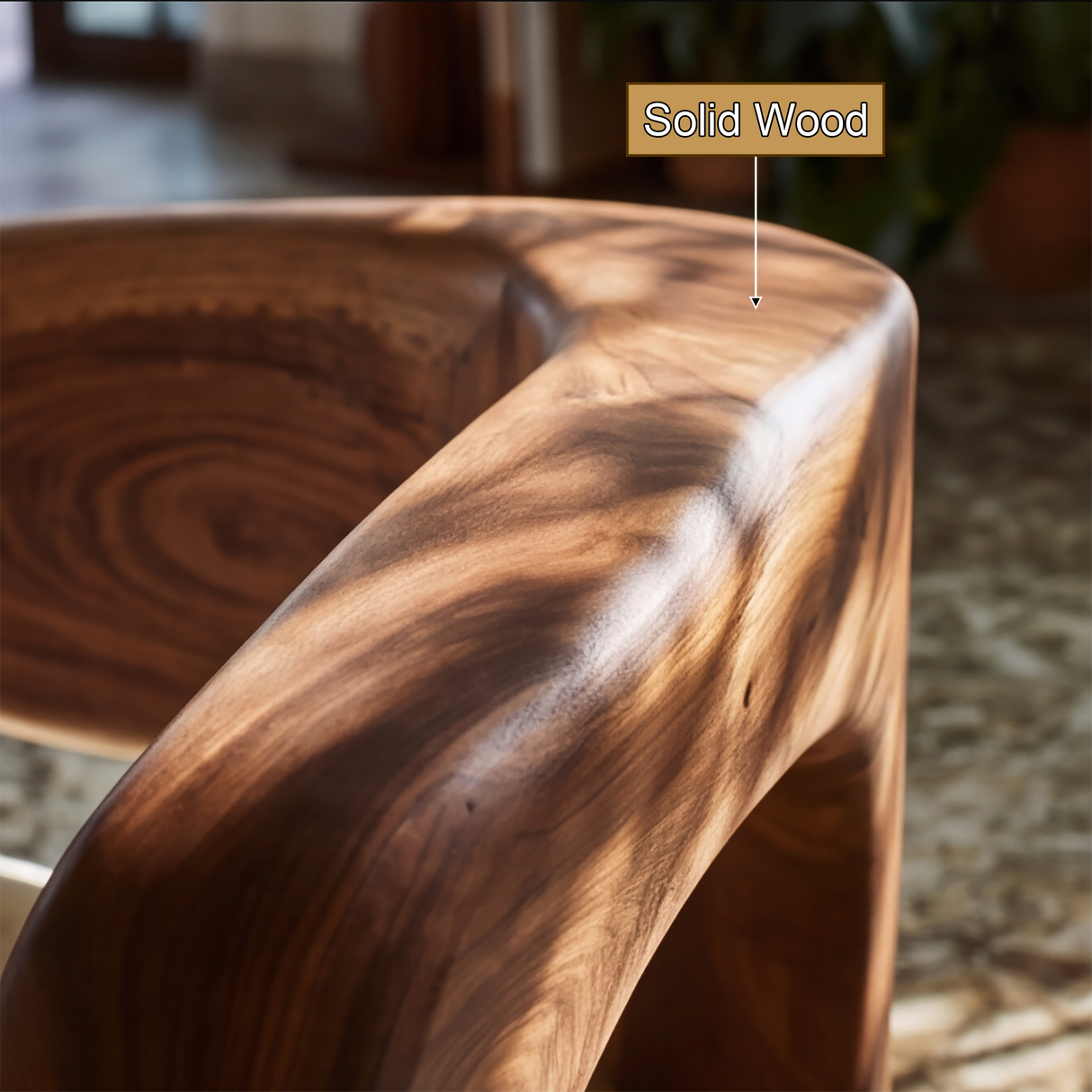 Valenor Sculpted Solid Wood Sofa - Timberustic Sofa