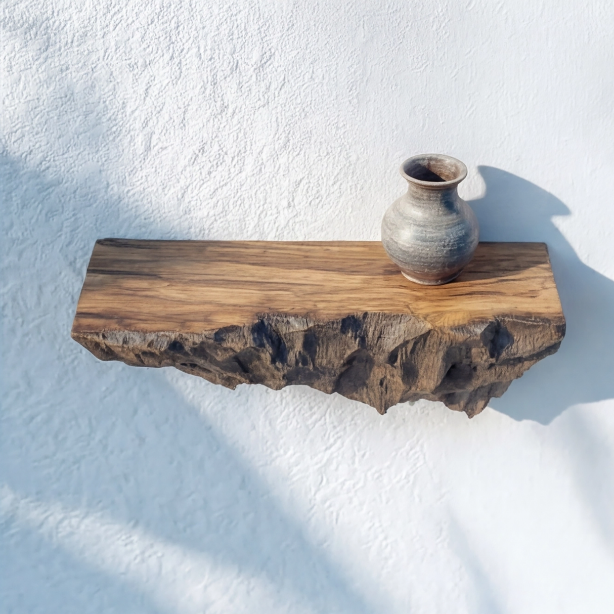 Velkora Live Edge Solid Wood Mountain Floating Shelf SPA658491 - Timberustic Floating Shelf