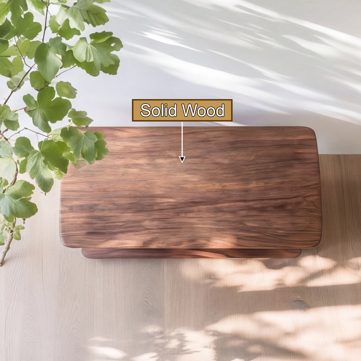 Velmorin Handcrafted Solid Wood Record Player Stand SPA156121 - Timberustic Record Player Stand With Storage