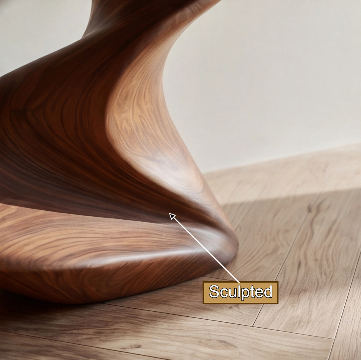 Velmorith Sculpted Solid Wood Console Table - Timberustic Console Table
