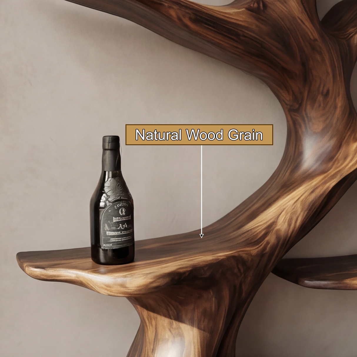 Verdellune Organic Tree Wine Rack - Timberustic Tree Wine Rack