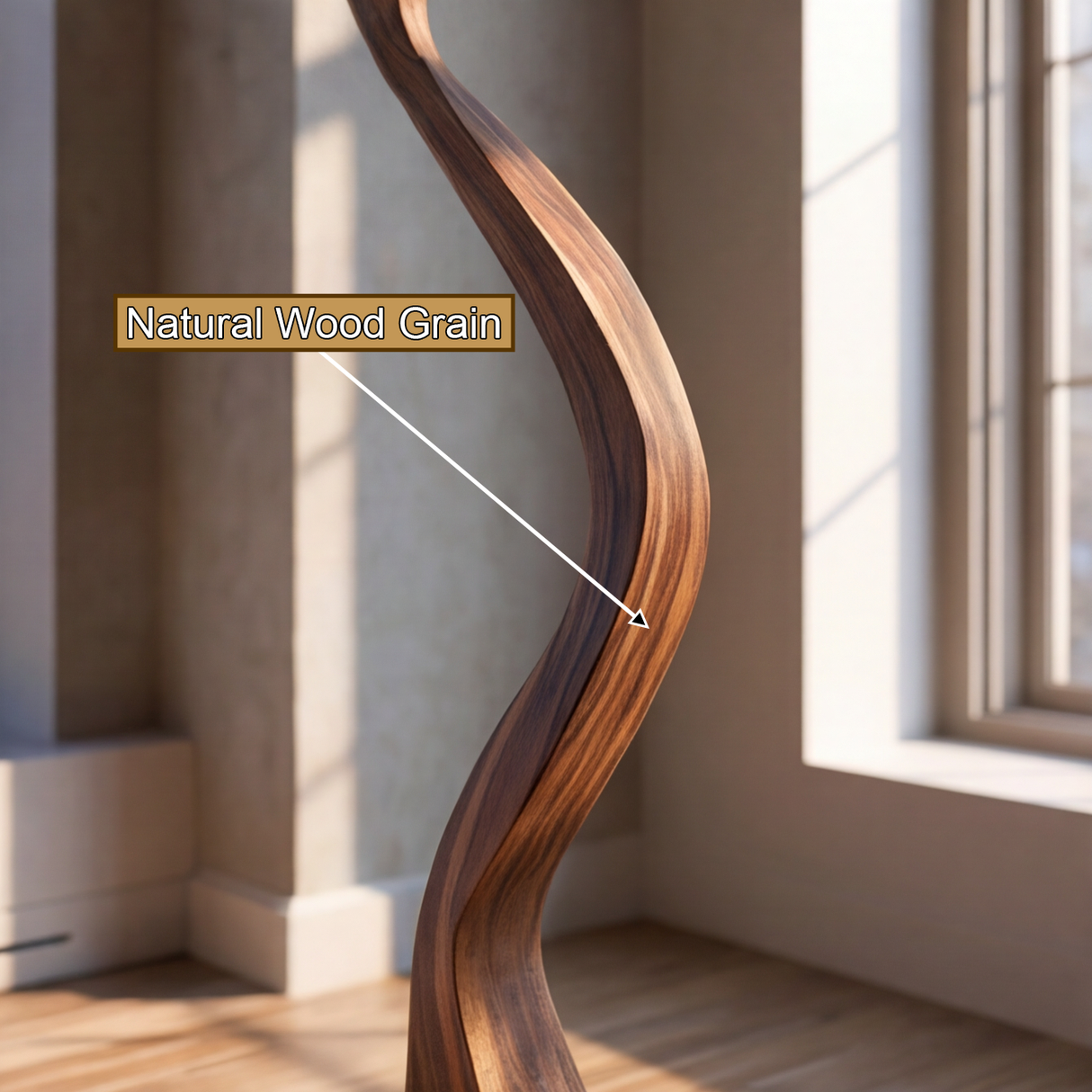 Veylthorn Sculpted Solid Wood Tree Coat Rack - Timberustic Tree Coat Rack