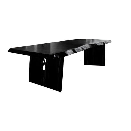 Veyra Organic Modern Sculptural Solid Wood Dining Table