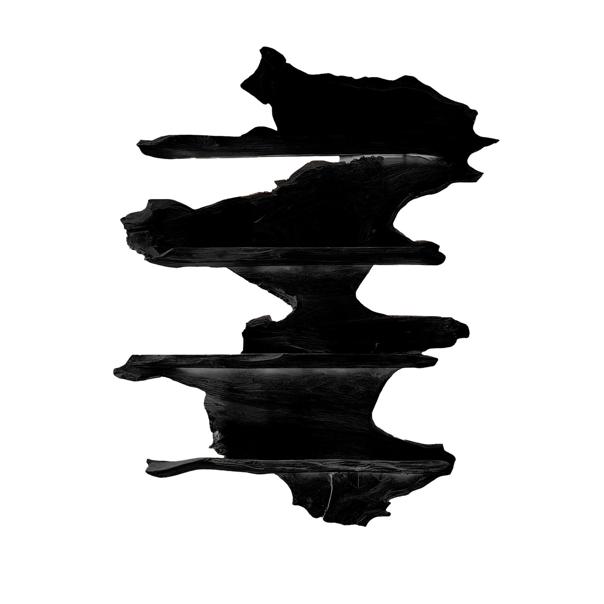 Vineflow Live Edge Floating Wine Rack Holder