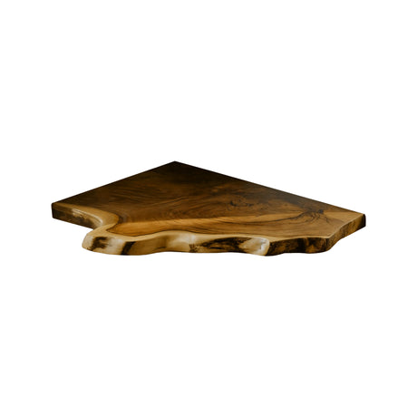 Wavedge Live Edge Floating Corner Shelf