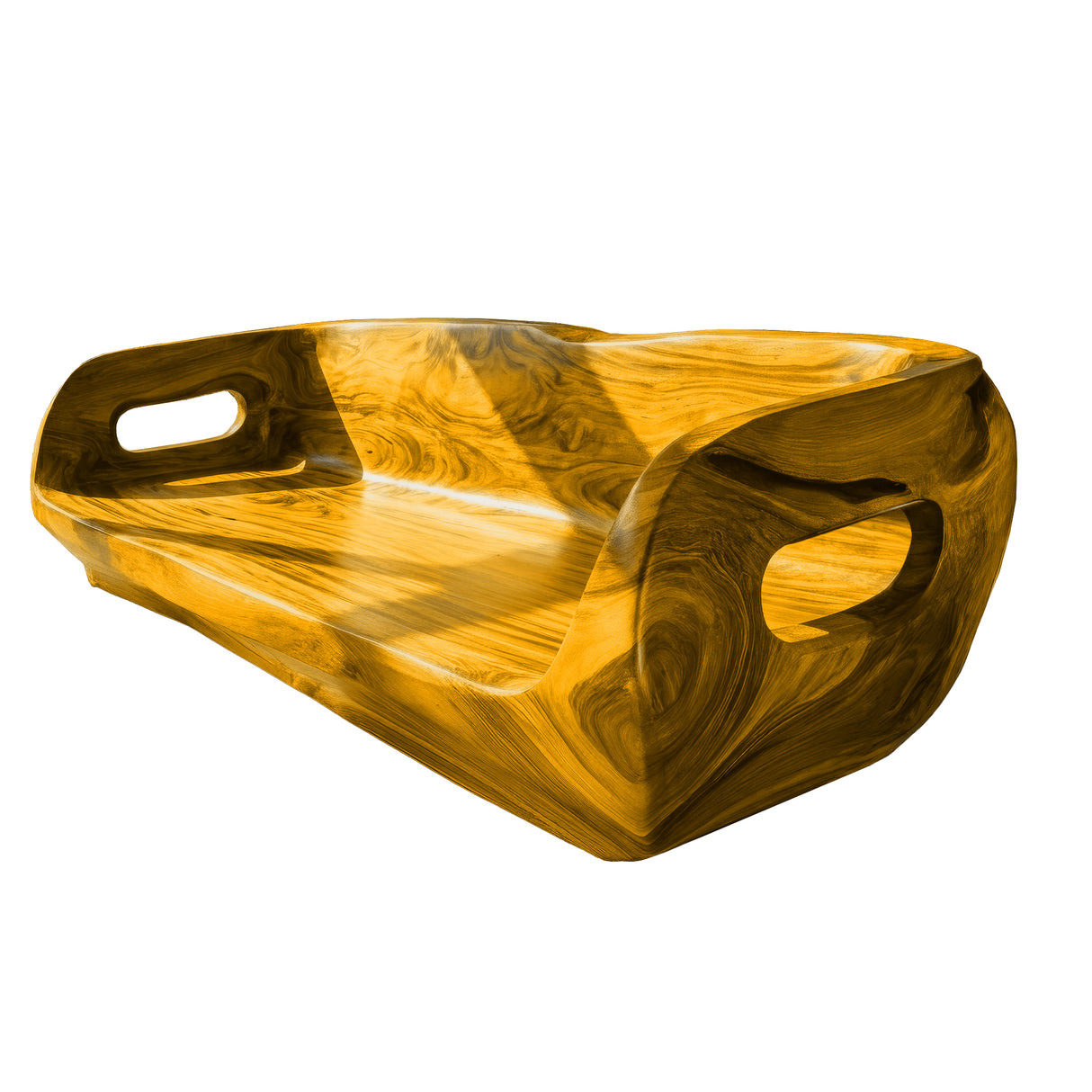 Zorveth Solid Wood Sculpted Sofa Teak - Timberustic Sofa