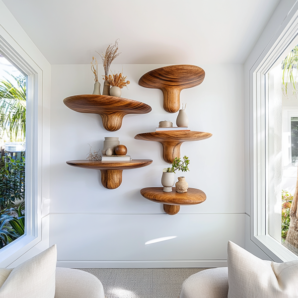 Mushroom Floating Shelf Picks for a Cute Yet Functional Space