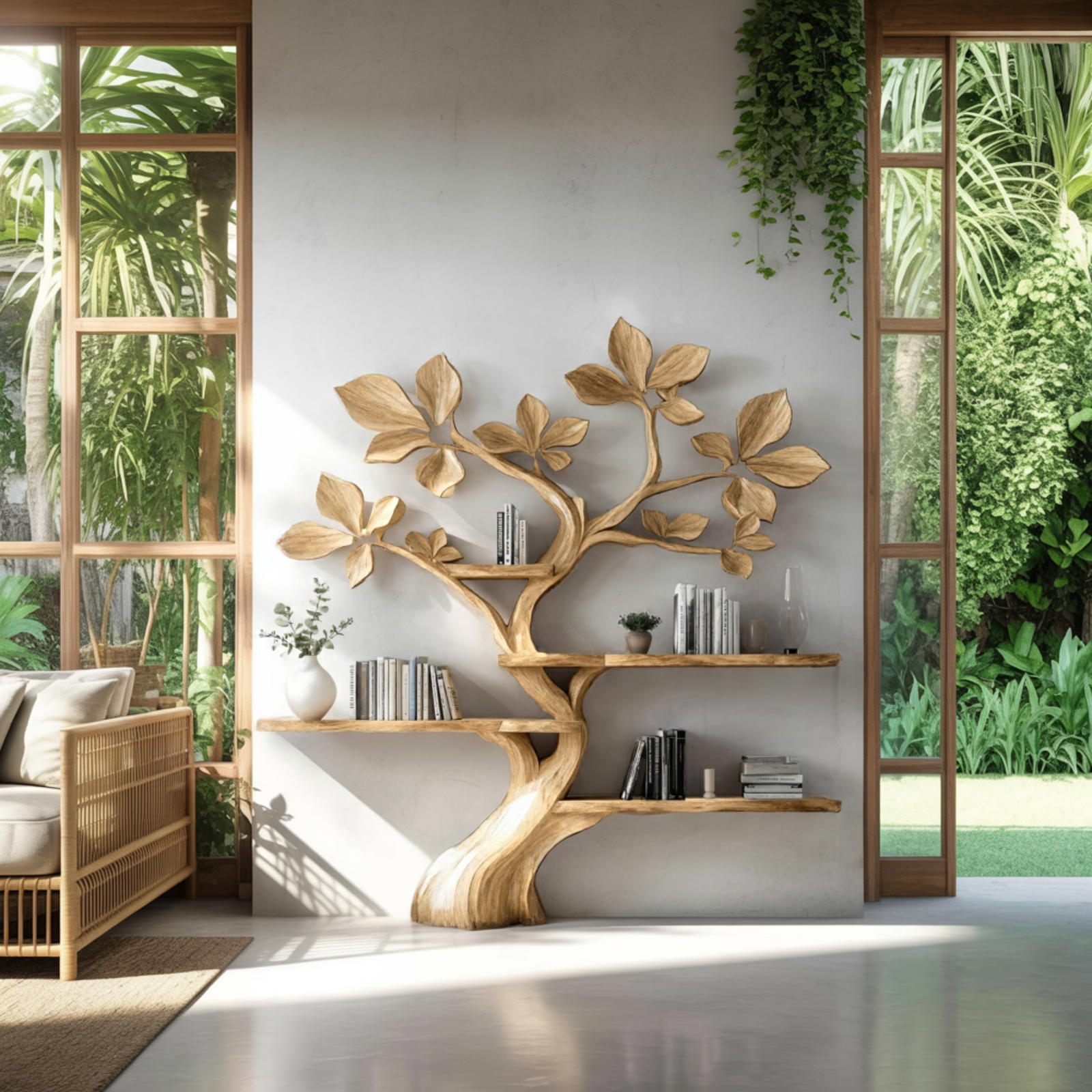 Stylish Tree Shaped Bookshelf Options for Book Lovers