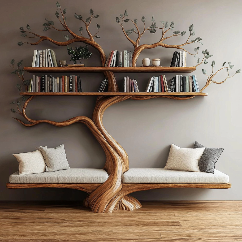 Tree Shaped Bookshelf Designs Worth Adding to Your Wish List