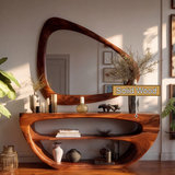 Aelthorne Organic Solid Wood Console Table - Timberustic Console Table