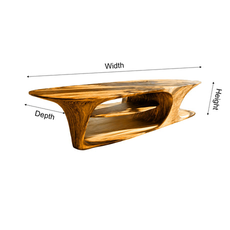 Aerin Flow Solid Wood Kitchen Island - Timberustic Kitchen Island