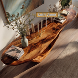 Aerovyn Sculpted Solid Wood Console Table - Timberustic Console Table