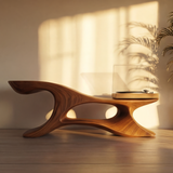 Aerwyn Handcrafted Solid Wood Record Player Stand