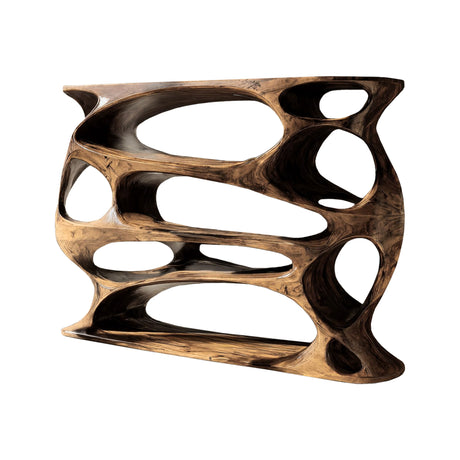 Aetherflow Organic Wood Form Bookshelf