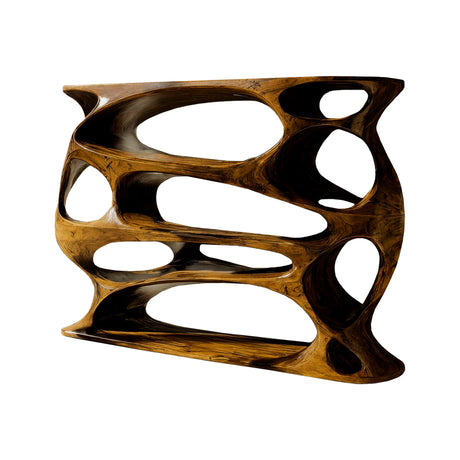 Aetherflow Organic Wood Form Bookshelf