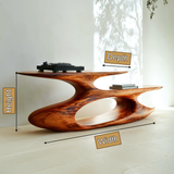 Aetherion Handcrafted Solid Wood Record Player Stand SPA234841 - Timberustic Record Player Stand With Storage