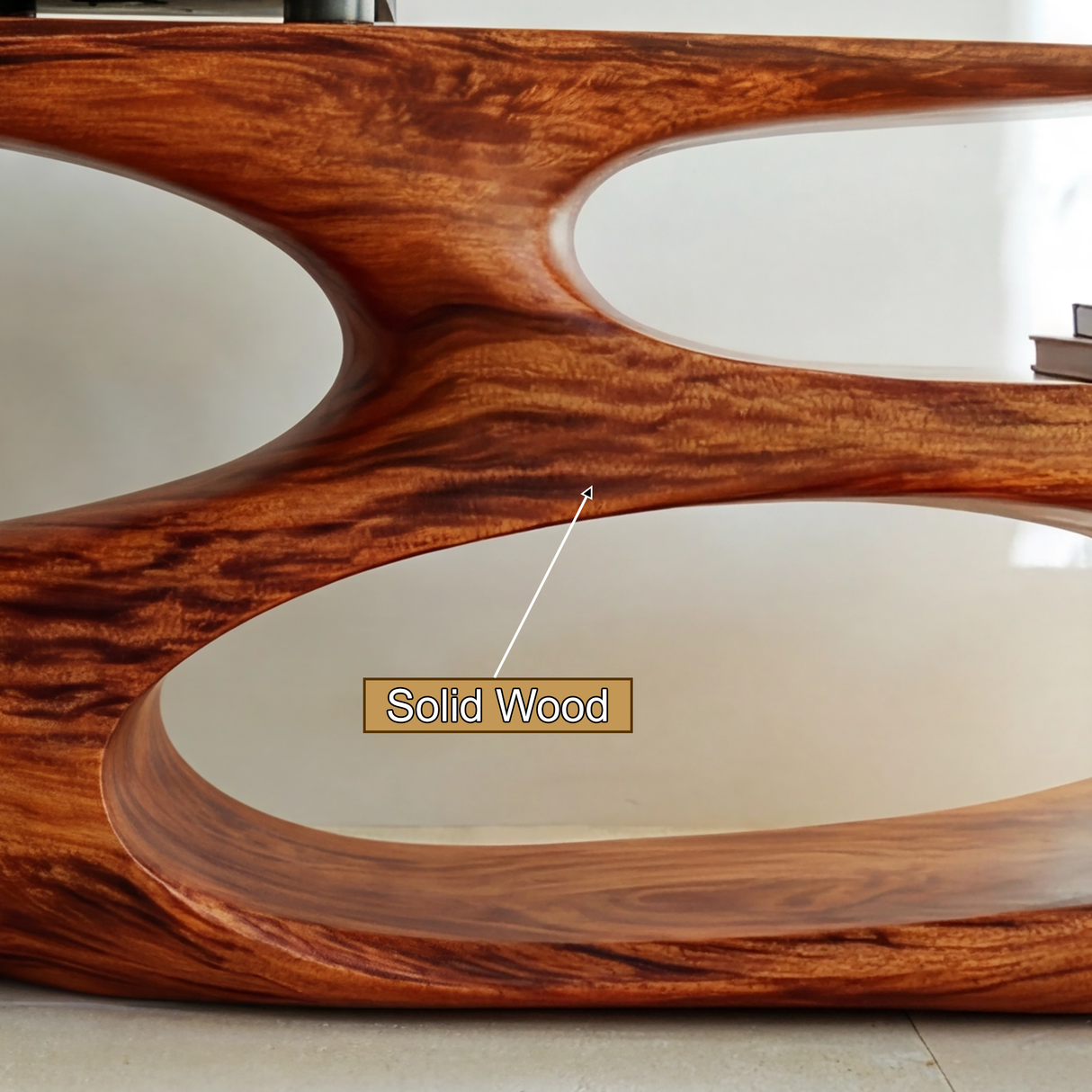 Aetherion Handcrafted Solid Wood Record Player Stand SPA234841 - Timberustic Record Player Stand With Storage