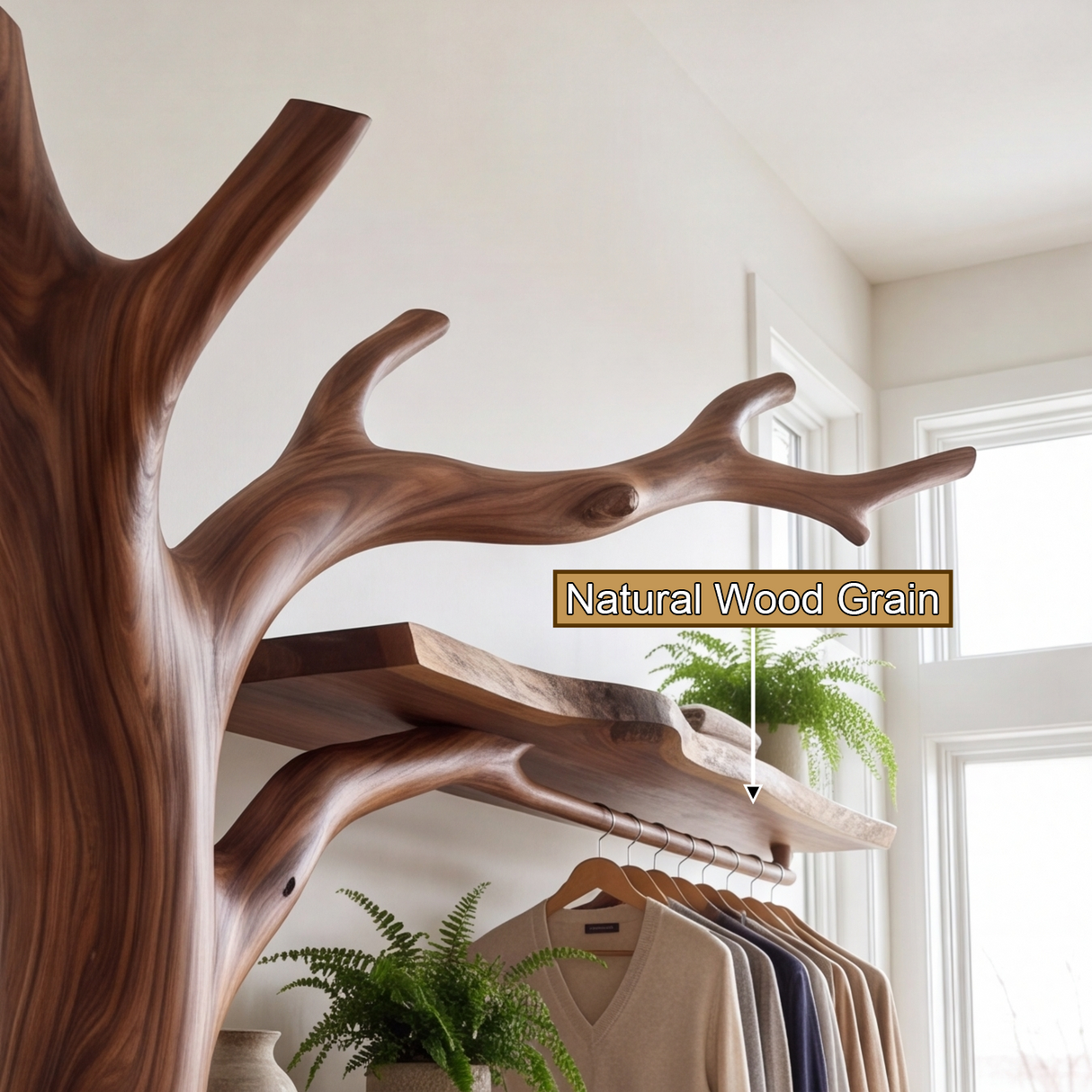 Aetheroak Sculpted Entryway Organizer SPA948322