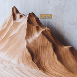 Aldric Handcrafted Mountain Floating Shelf - Timberustic Floating Shelf