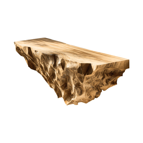 Altair Mountain Solid Wood Floating Shelf Natural Oak - Timberustic Floating Shelf