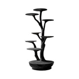 Altura Sculpted Solid Wood Tree-Inspired Cat Tree Shelf Black - Timberustic Tree-Inspired Cat Tree Shelf
