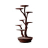 Altura Sculpted Solid Wood Tree-Inspired Cat Tree Shelf Dark Walnut - Timberustic Tree-Inspired Cat Tree Shelf