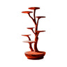 Altura Sculpted Solid Wood Tree-Inspired Cat Tree Shelf Mahogany - Timberustic Tree-Inspired Cat Tree Shelf