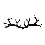 Antura Rustic Antler-Inspired Solid Wood Hook Rack