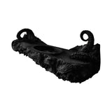Aqualith Octopus Form Sculpted Solid Wood Floating Bathroom Vanity with Integrated Sink Black - Timberustic Floating Bathroom Vanity with Integrated Sink