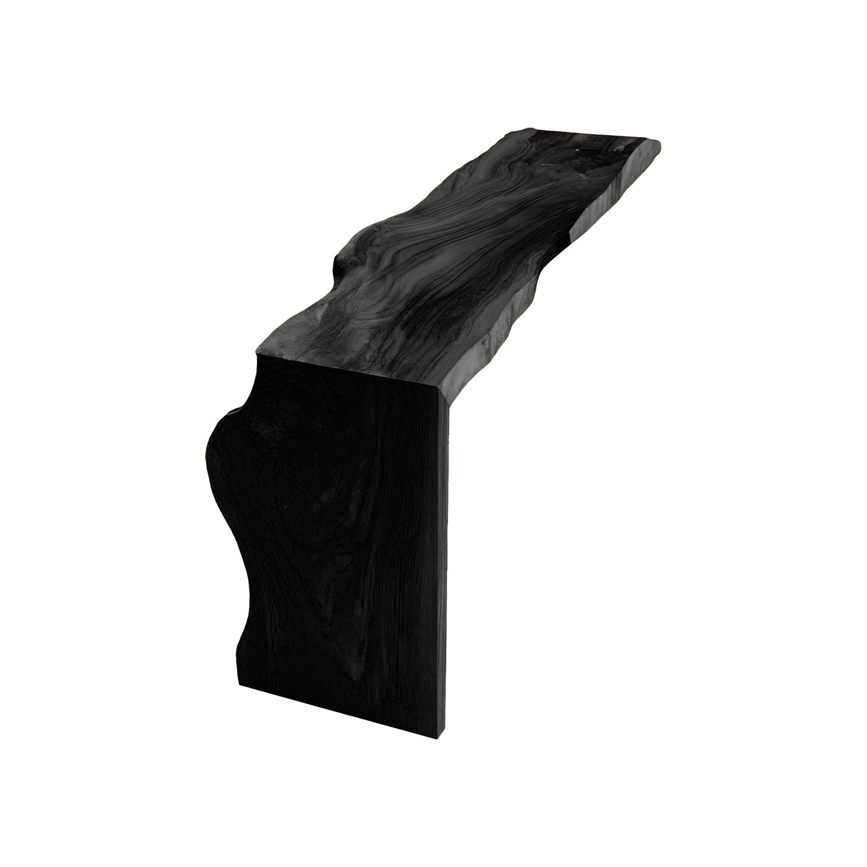 Arbor Edge Solid Wood Sofa Arm Table Black - Timberustic Sofa Arm Table