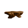 Arbora Live Edge Solid Wood Coffee Table Brown - Timberustic Coffee Table
