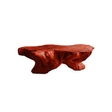 Arbora Live Edge Solid Wood Coffee Table Mahogany - Timberustic Coffee Table