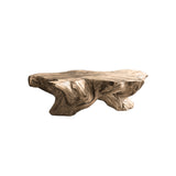 Arbora Live Edge Solid Wood Coffee Table Natural Oak - Timberustic Coffee Table