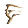 Arbora Live Edge Solid Wood Kitchen Shelf Natural Oak - Timberustic Kitchen Shelf