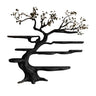 Arborealis Sculpted Solid Wood Tree Bookshelf Black - Timberustic Tree Bookshelf