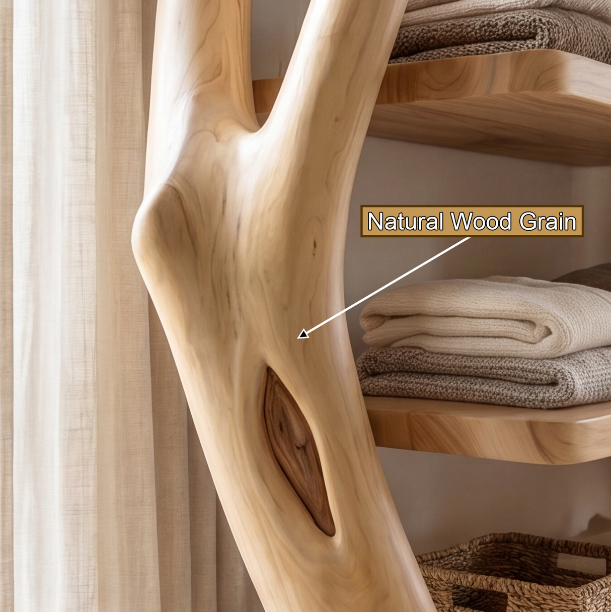 Arborel Handcrafted Solid Wood Entryway Organizer