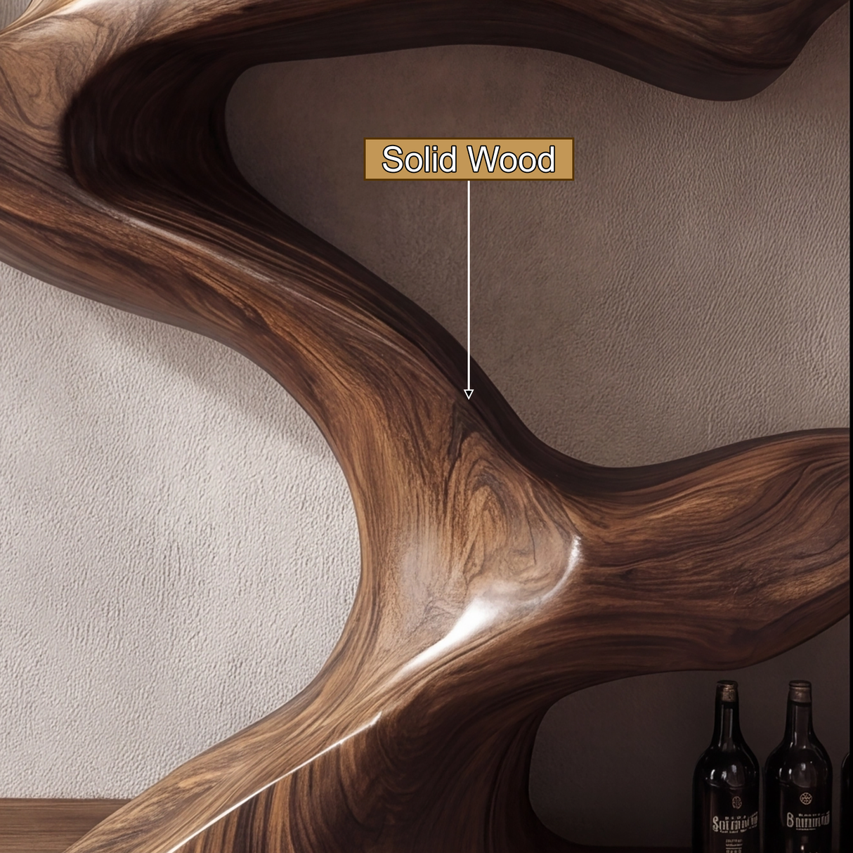 Arborelle Sculptural Tree Wine Rack - Timberustic Tree Wine Rack