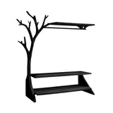Arboren Branch Solid Wood Entryway Organizer Black - Timberustic Entryway Organizer