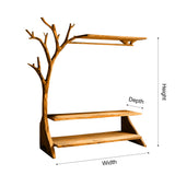 Arboren Branch Solid Wood Entryway Organizer - Timberustic Entryway Organizer