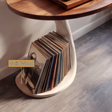 Arboren Handcrafted Solid Wood Tree Record Player Stand SPA902779