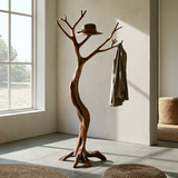 Arboren Sculpted Solid Wood Tree Coat Rack - Timberustic Tree Coat Rack