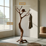 Arboren Sculpted Solid Wood Tree Coat Rack - Timberustic Tree Coat Rack