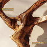 Arboreon Handcrafted Solid Wood Tree Wine Rack