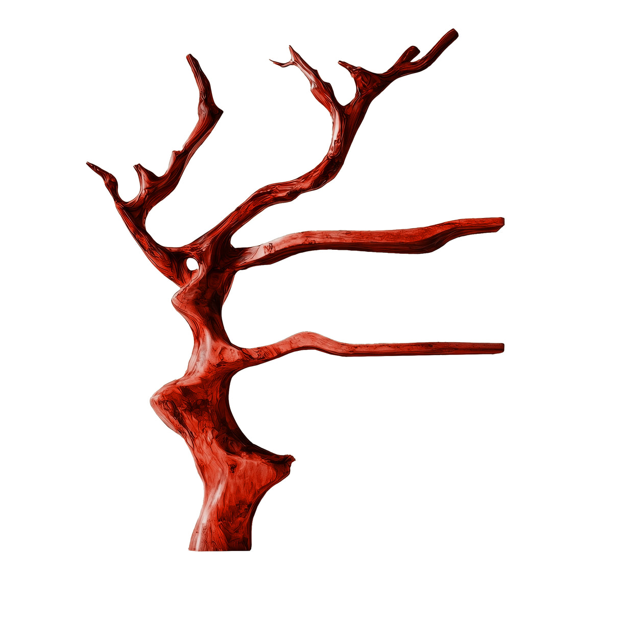 Arboreon Handcrafted Solid Wood Tree Wine Rack