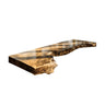 Arborex Live Edge Solid Wood Floating Desk Natural Oak - Timberustic Floating Desk