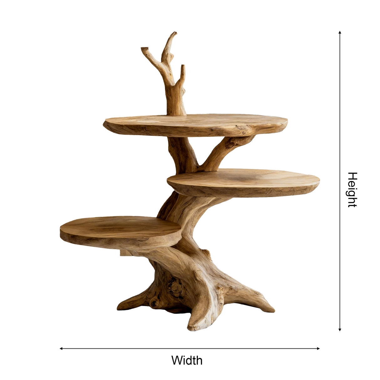 Arborflow Solid Wood Side Table